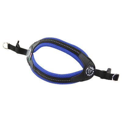 TrePonti Hundegeschirr Netzstoff blau