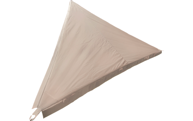 Bent Sonnensegel TC-Zip-Protect Canvas Single aus Baumwoll-Mischgewebe mit Reißverschluss-Abdeckklappen