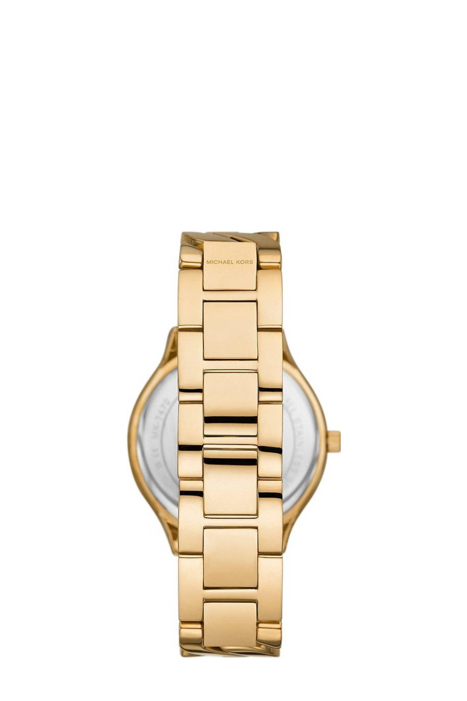 Michael Kors horloge MK7472 Runway goudkleurig