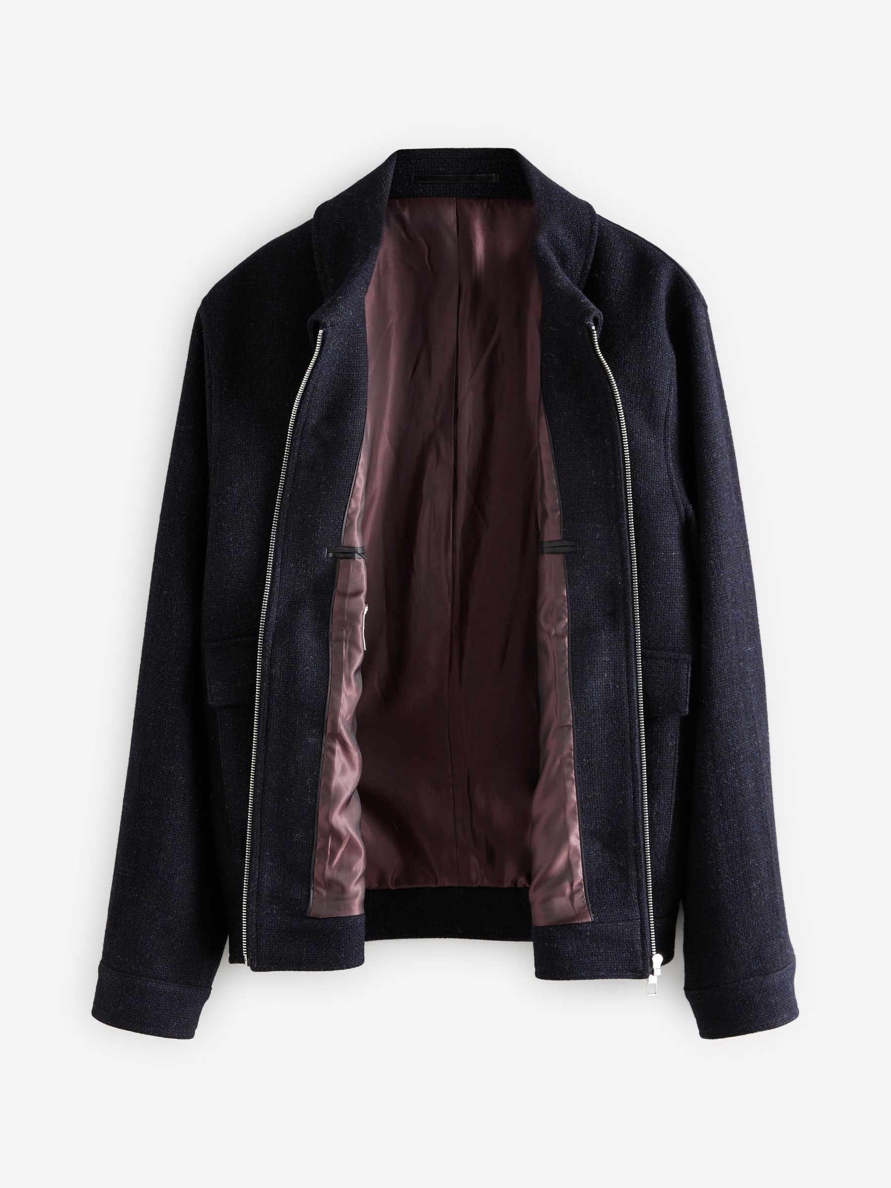 Donkerblauw - Signature 100% Wool Jacket