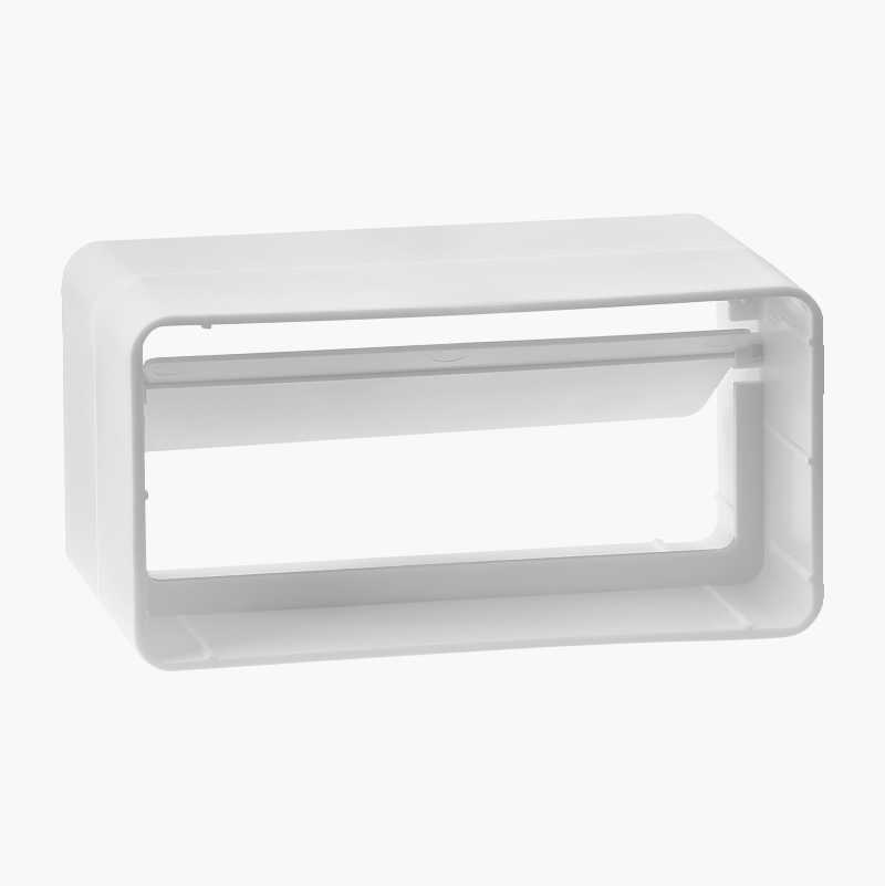 Tilbakeslagsspjeld, 110 x 55 mm