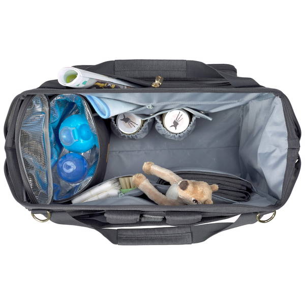 LässigLässig   Goldie Twin Wickeltasche anthrazit