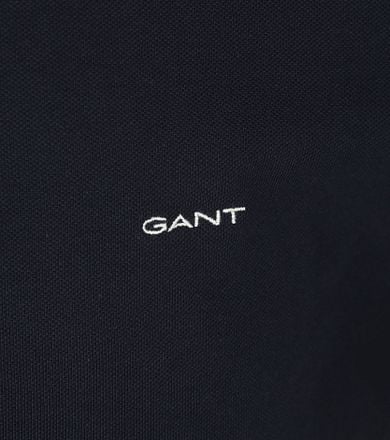 Gant Tipping Piqué Poloshirt Navy 2062034-433 kopen