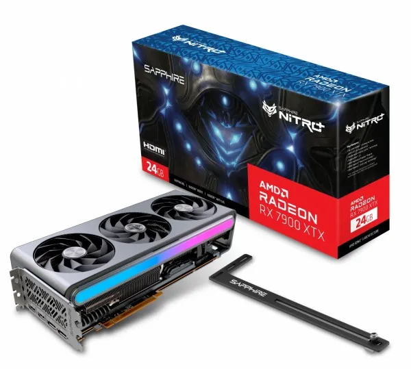 Sapphire NITRO  Radeon RX 7900 XTX Vapor-X - Grafikkort - Radeon RX 7900 XTX - 24 GB GDDR6 - PCIe 4.0 x16 - 2 x DisplayPort, 2 x HDMI