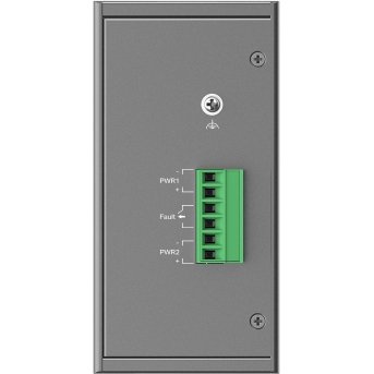 TP-Link Omada IES210GPP commutateur réseau Géré Gigabit Ethernet (10/100/1000) Connexion Ethernet, supportant l'alimentation via ce port (PoE) DIN rail Gris