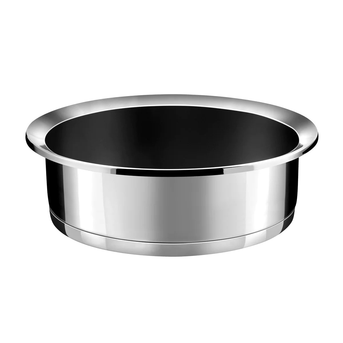 Ycône - Sauteuse revêtue 24cm, anses silicones et 1 couvercle Cuisinox