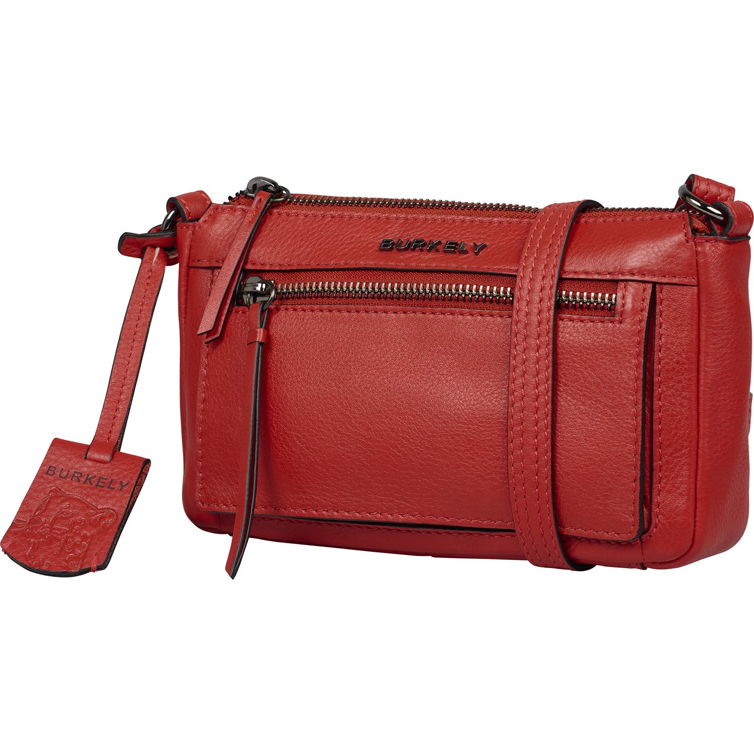 Burkely Rock Ruby Crossbody Bag red