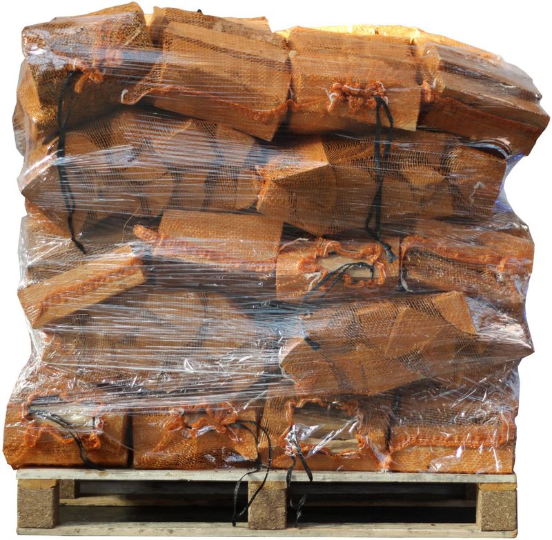 Essen Haardhout - 40 Zakken - 20L - 25 cm - Direct Te Stoken - Vochtigheid Onder 20%