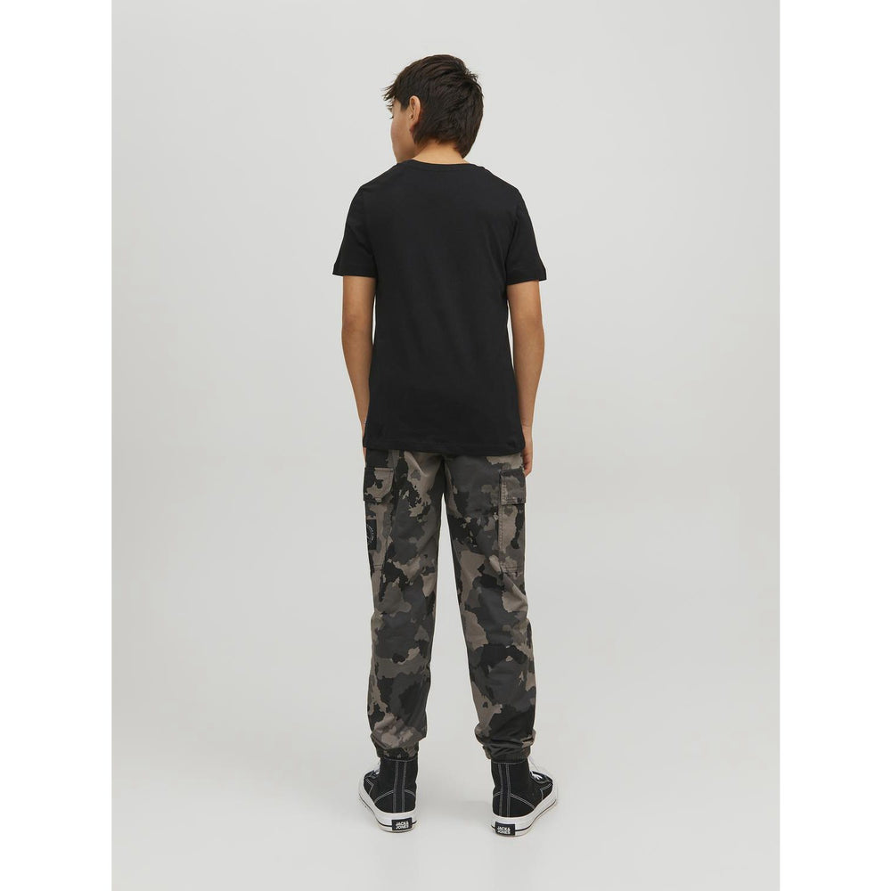 Køb Jack & Jones Junior Black Jjeorganic Basic Tee Ss O-Neck Noos Jnr