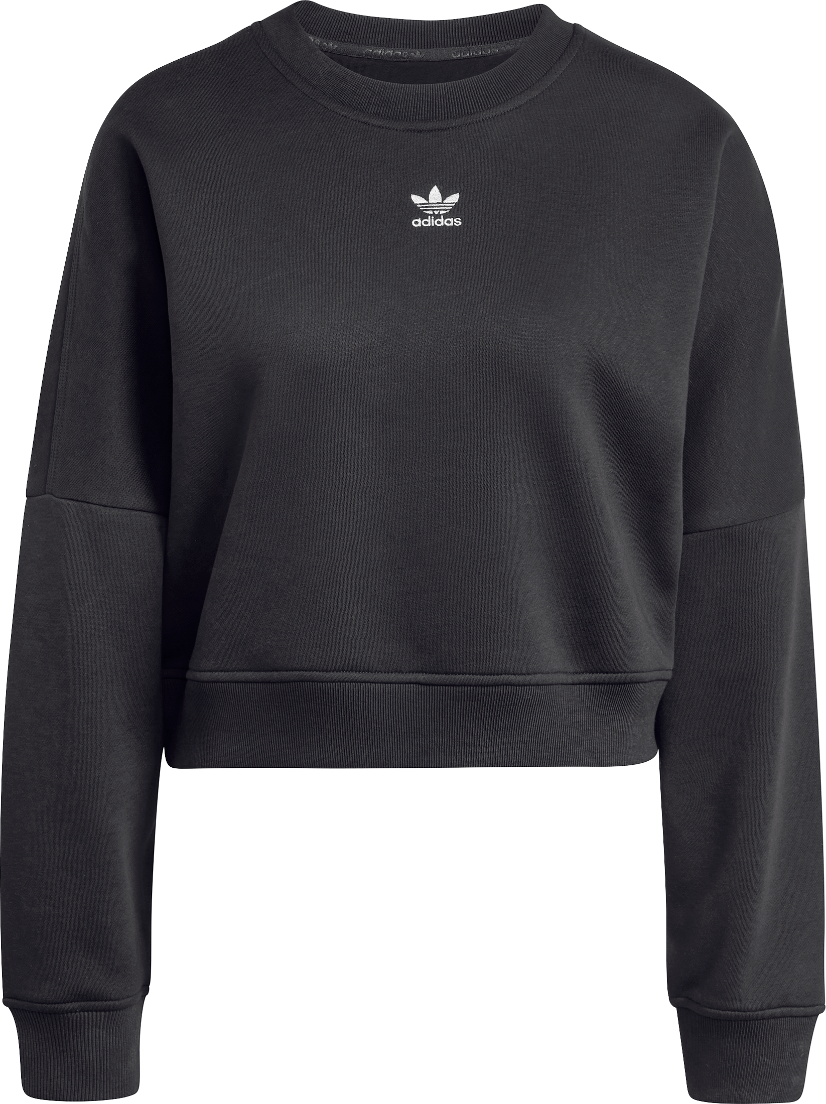 adidas Originals Essential Crew Fleece Sweatshirt Damen Schwarz