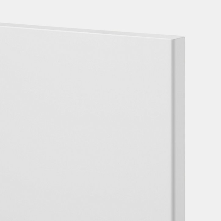 Porte de meuble de cuisine Stevia blanc brillant l. 50 cm x H. 90 cm GoodHome