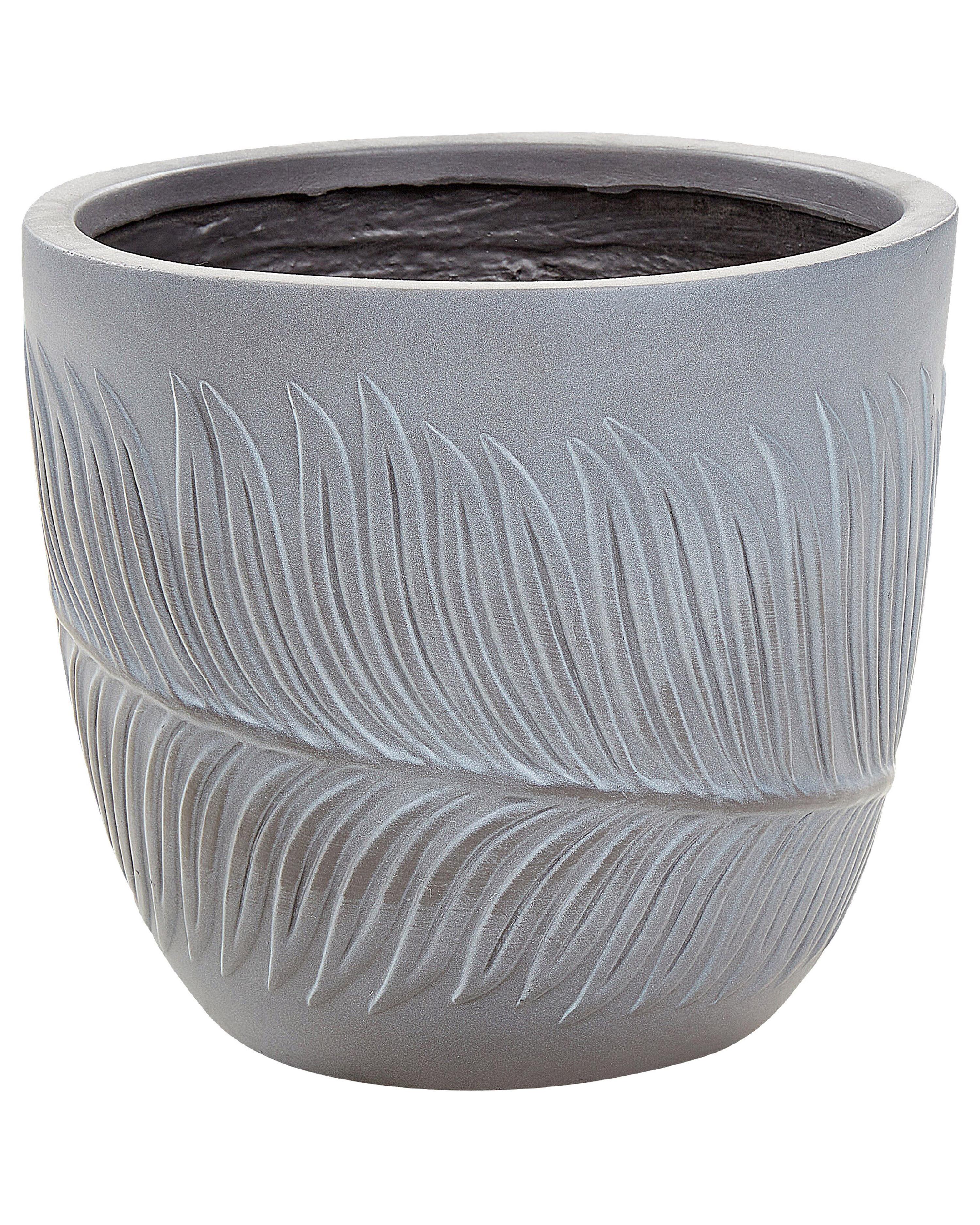 Bloempot FTERO 28 cm Grijs