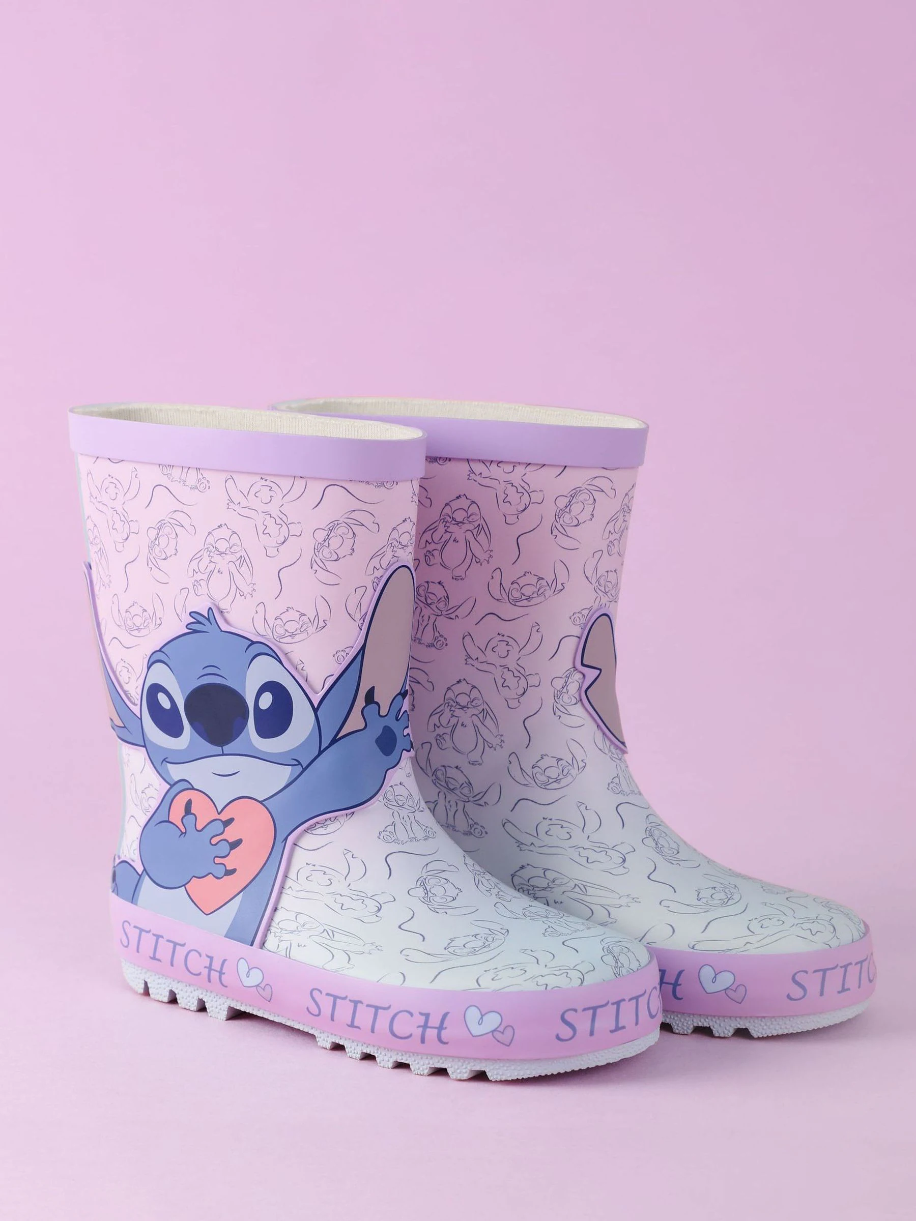 Vanilla Underground - Disney Lilo & Stitch regenlaarzen voor meisjes