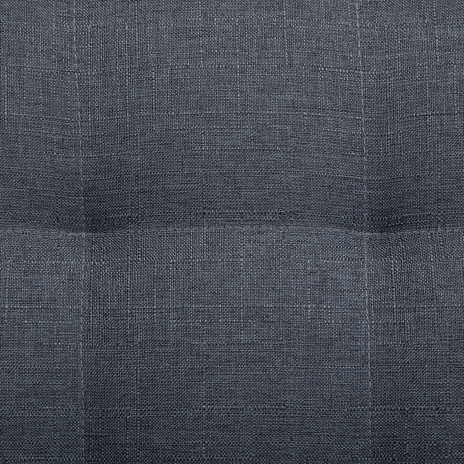 Beliani - ABERDEEN - Ottomaan - Donkergrijs - Polyester
