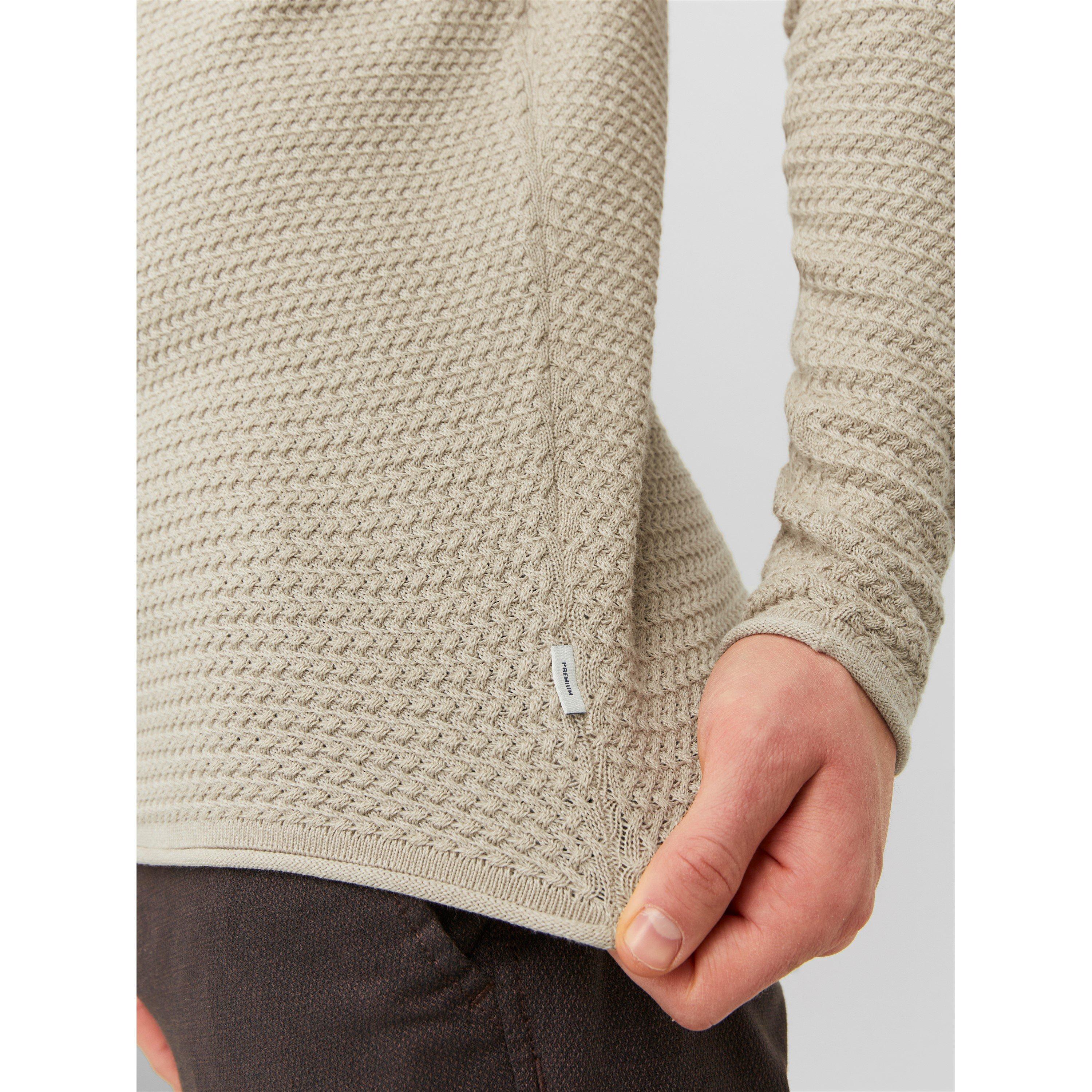 Jack and Jones Textured Crew Jumper Mens