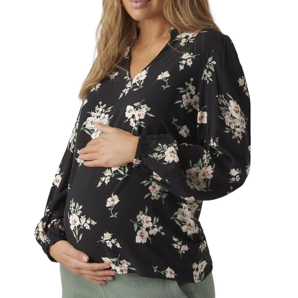 Vero Moda Maternity Blouse de Grossesse Noir Femme Vero Moda Marternity Volume