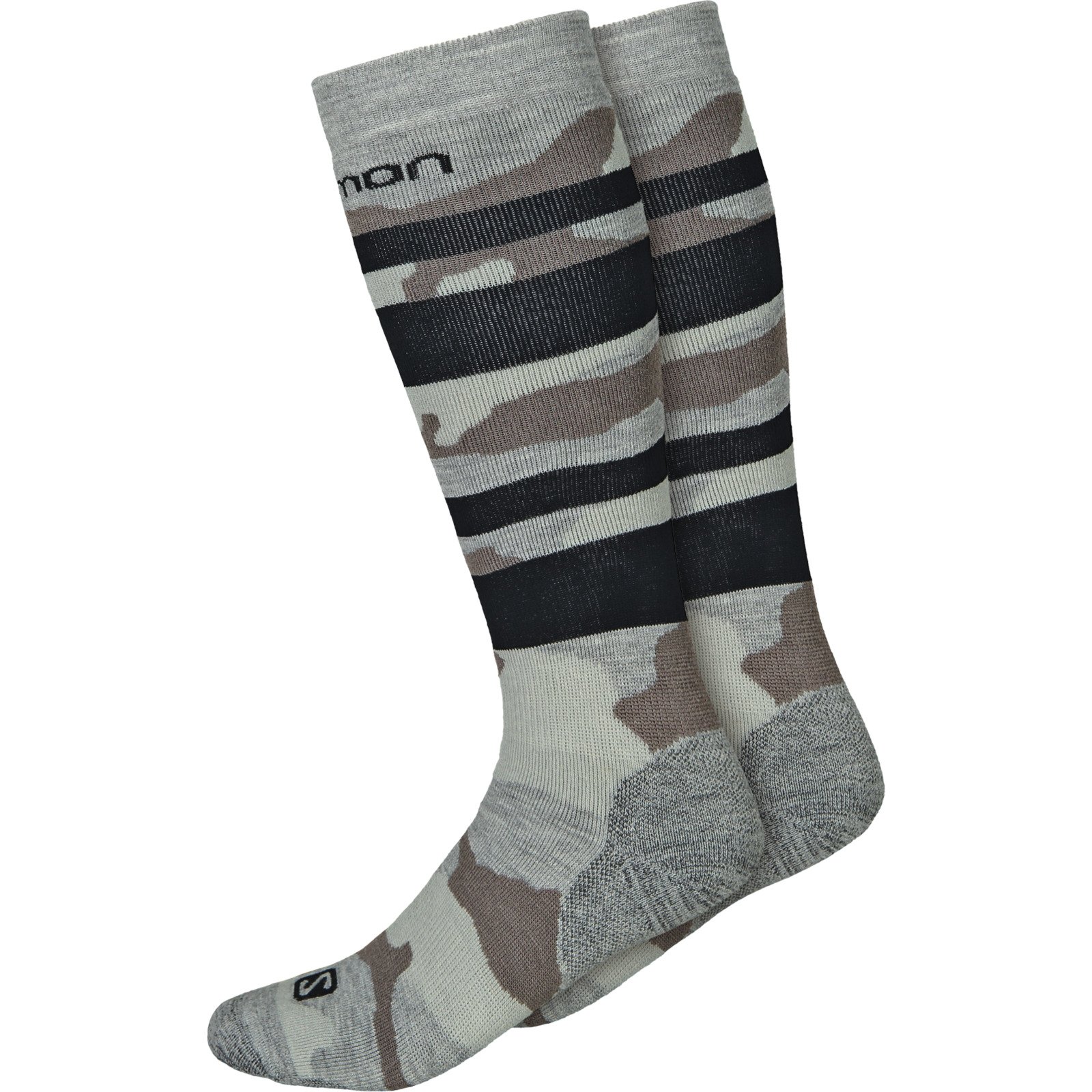 Salomon Unisex-Skisocken Camo, 2 Paar