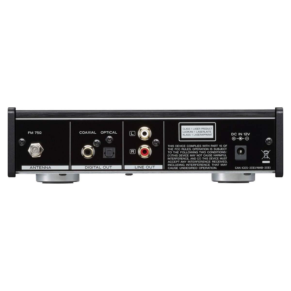 Teac PD-301DAB-X CD-spiller og FM/DAB-tuner (sort)