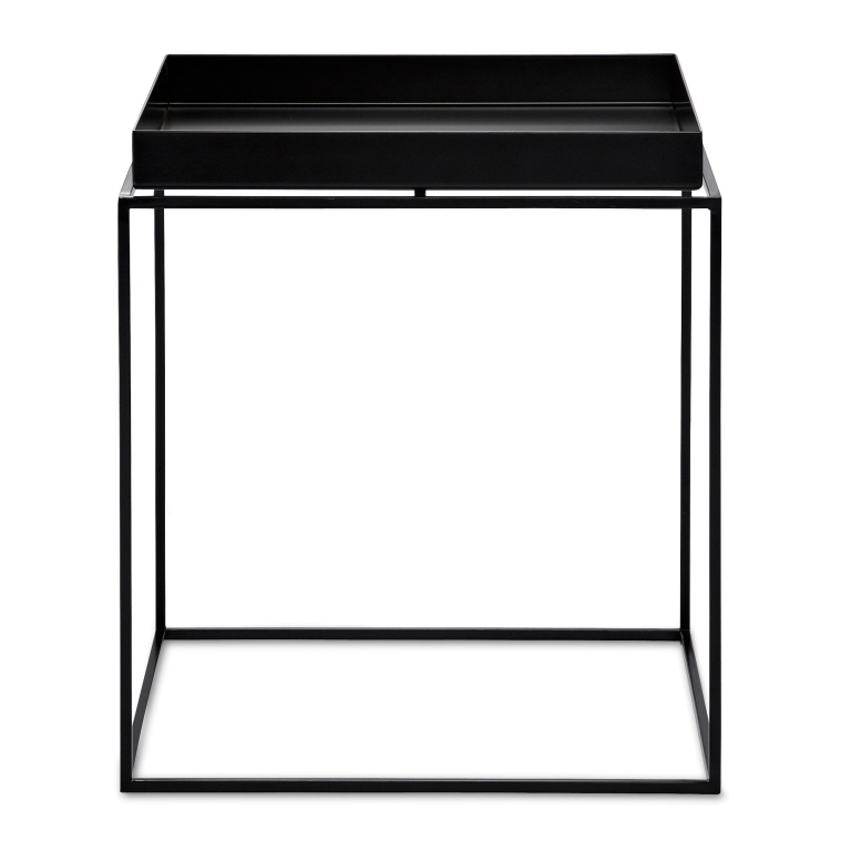 Hay Tray salontafel medium 40x40 zwart