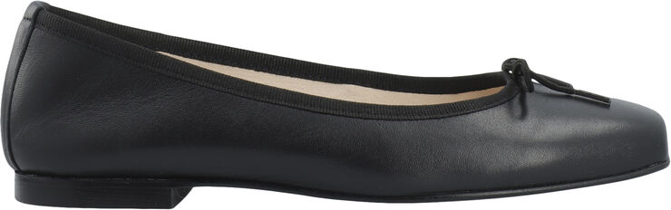Bianco BIAEMILY Karré Ballerina Smooth leather Black