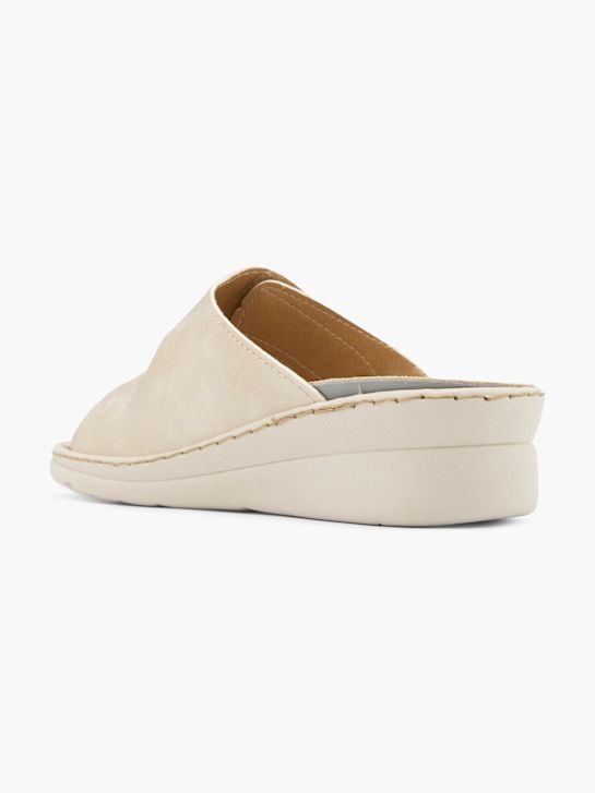 Easy Street Offener Hausschuh beige