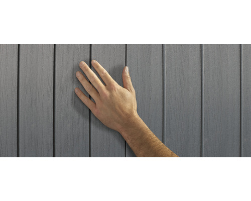 Keter Darwin tuinhuis 4,6 m² 6x8 incl. vloer 190 x 244 cm antraciet