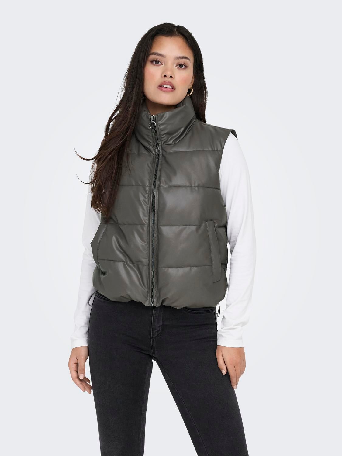 ONLANJA Trenchcoat-Weste Plum Kitten