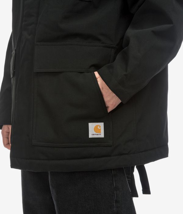 Carhartt WIP Clarton Coat Jacke (black black)