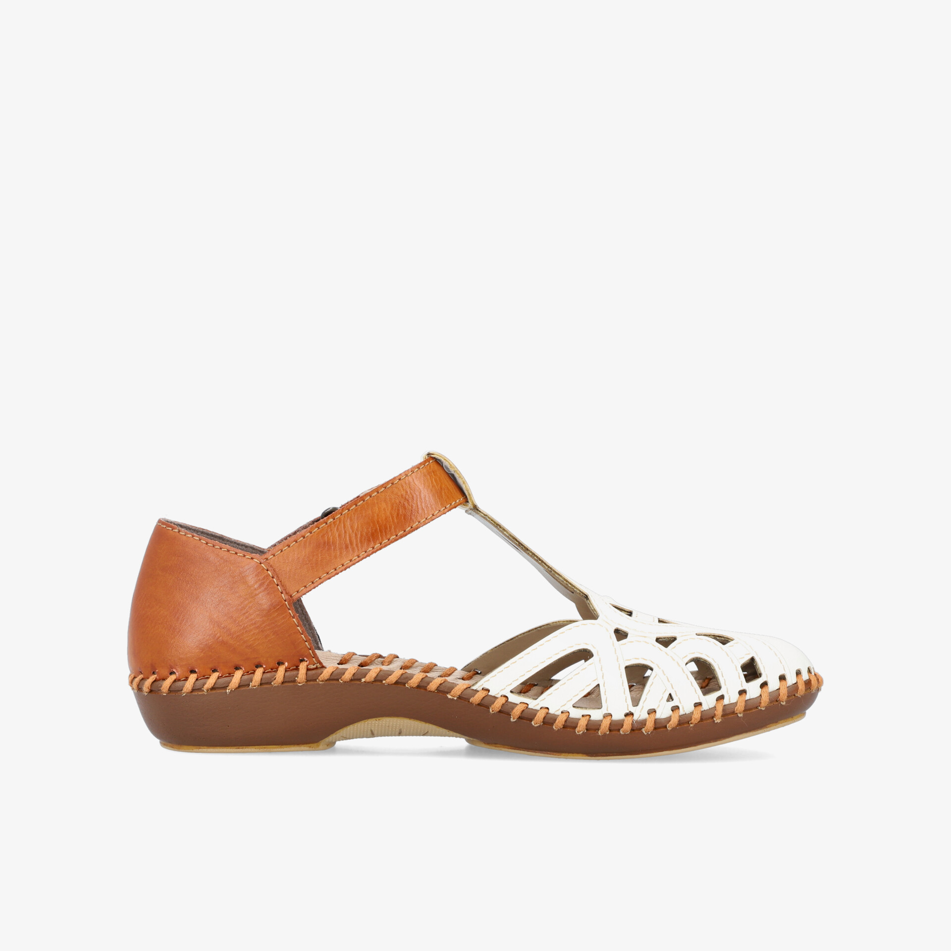 rieker Damen Sandalen weiß