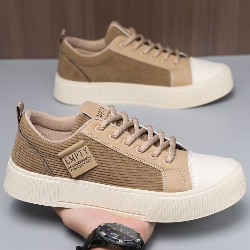 Tanzanite - Platform veterschoenen