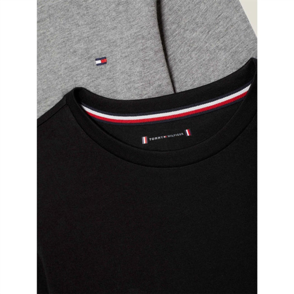 Køb Tommy Hilfiger Bluser 2-pak Medium Grey Ht/Black