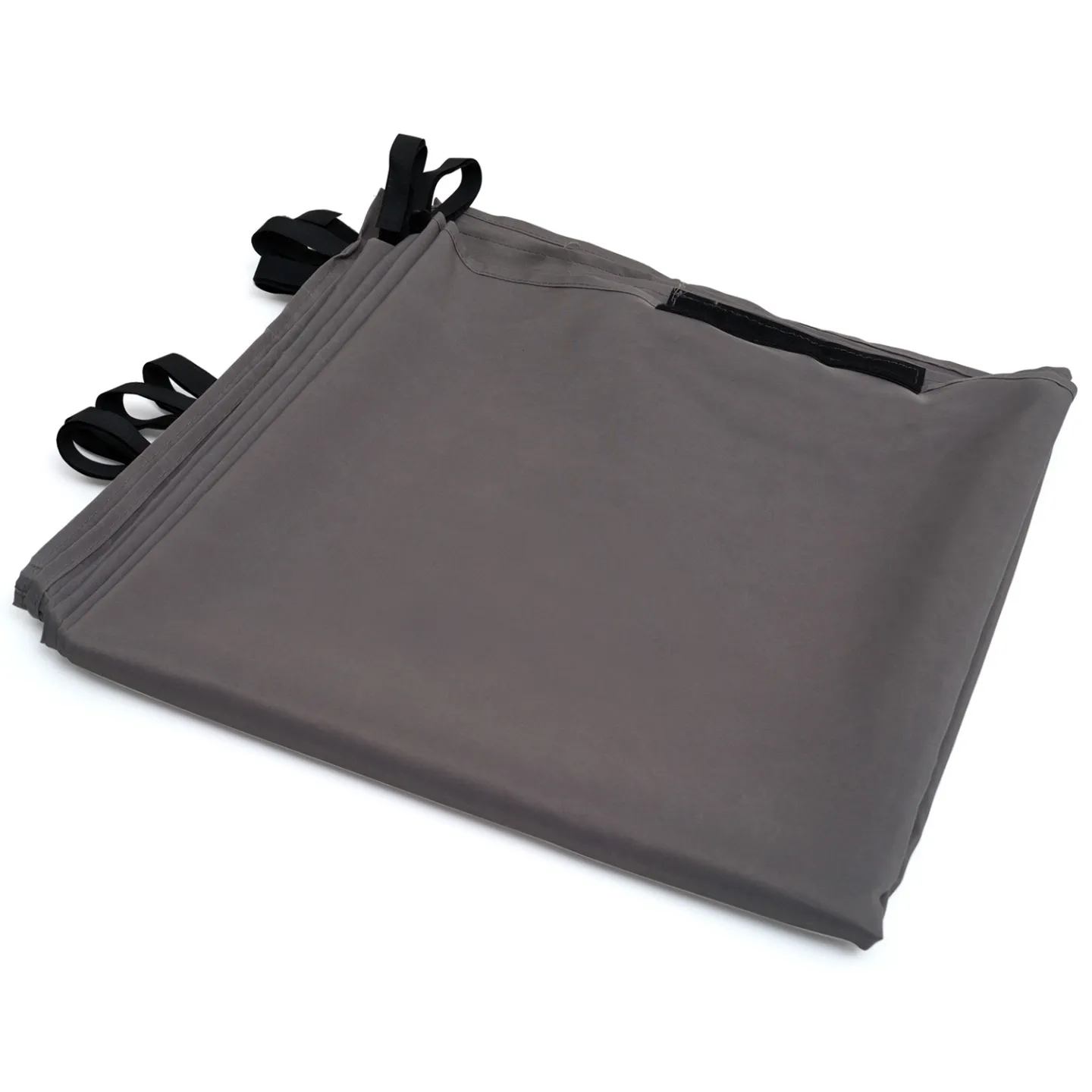 Lot de 2 rideaux pour pergola 3 et 4 M gris panneaux muraux avec fermeture éclair