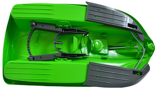 Hamax Sno Zebra Snow racer Green Polyethylene