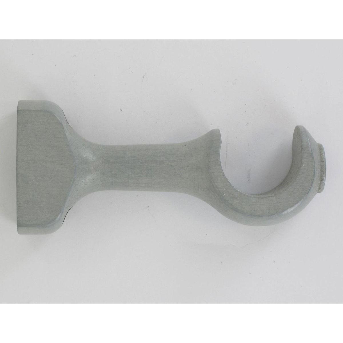 SUPPORT OUVERT SIMPLE X 2 D28 GRIS