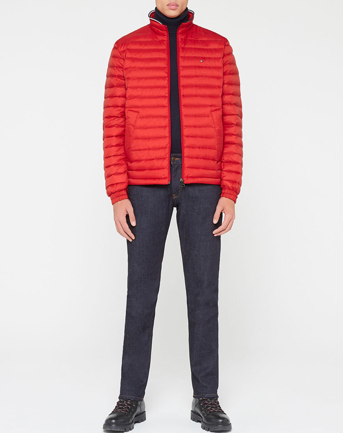 Tommy Hilfiger Doudoune Packable Down rouge