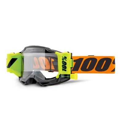 Masque cross 100% ACCURI 2 FORECAST Orange - Clair 2025 - Orange