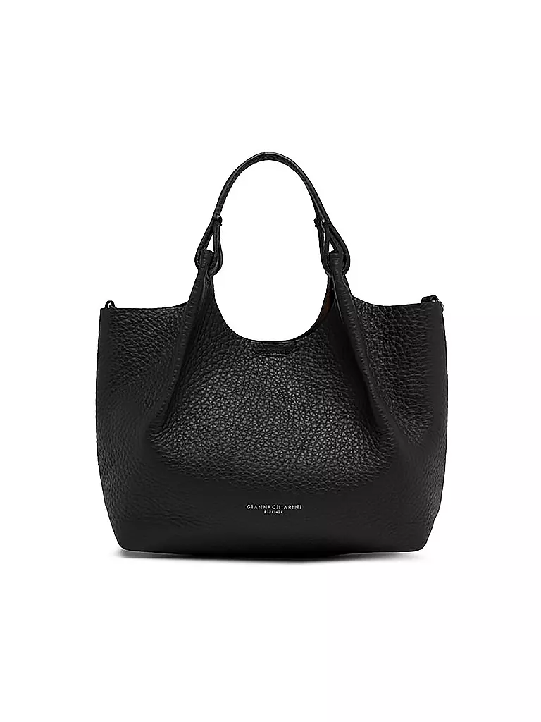 GIANNI CHIARINI Ledertasche - Hobo Bag DUA  schwarz