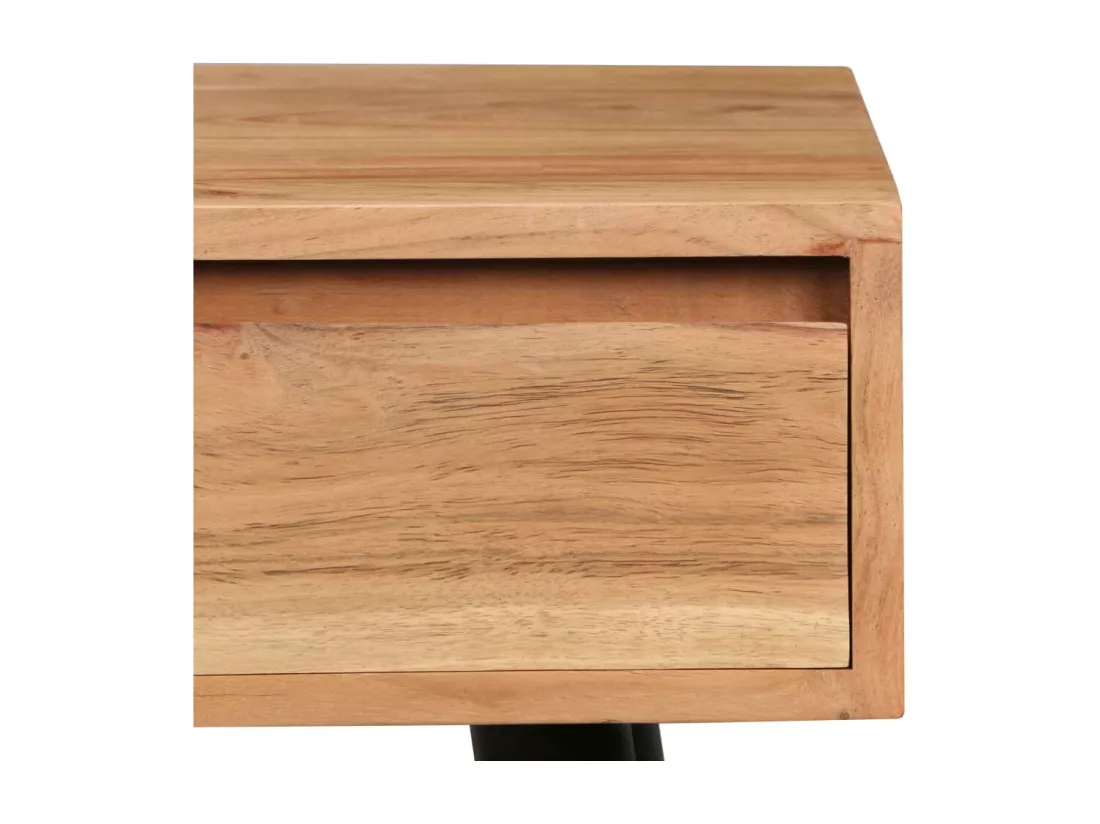 Bureau Bois d'acacia massif 118 x 45 x 76 cm