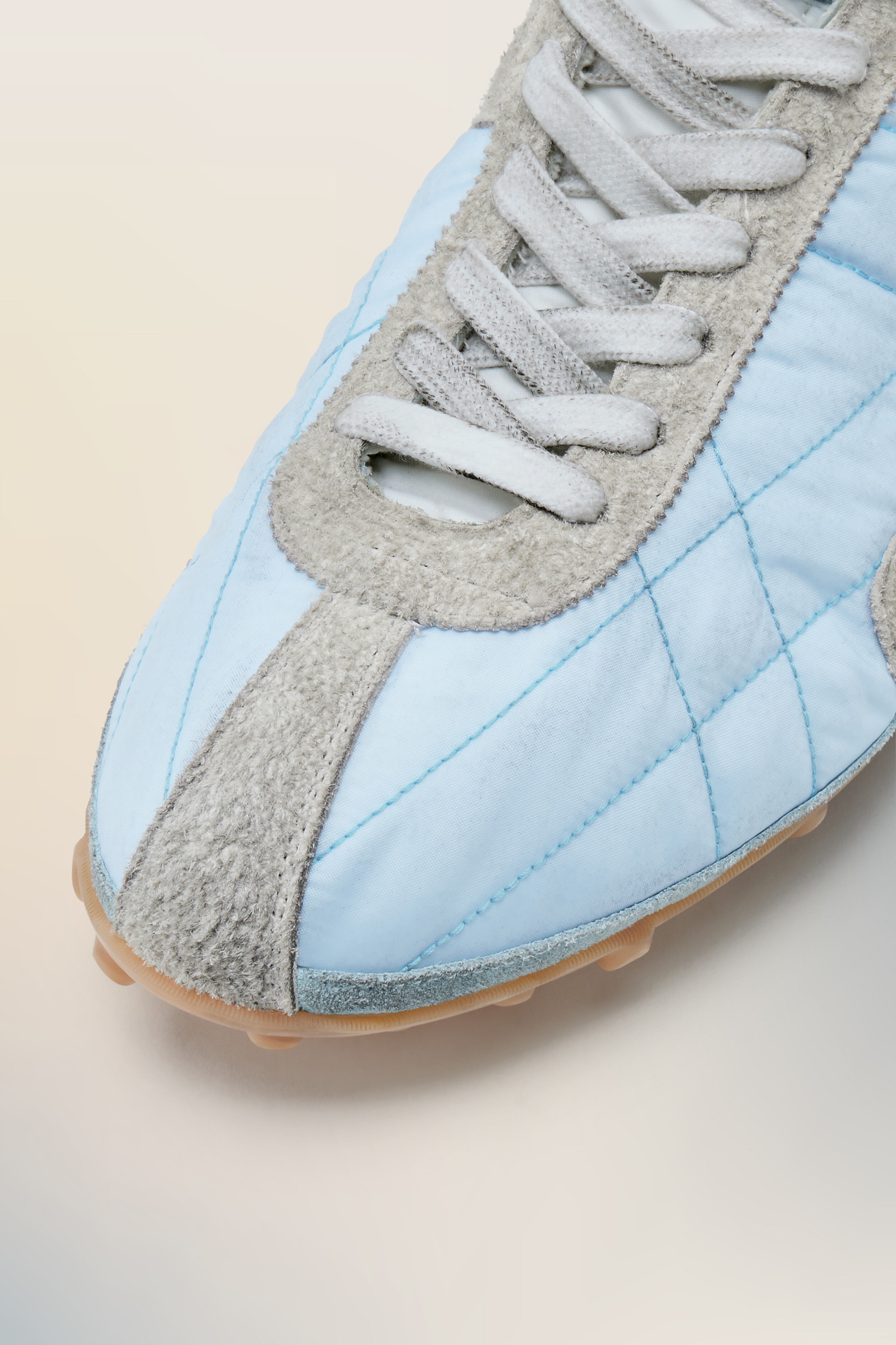 Baskets Sprinters gris pour femme Bleu et blanc