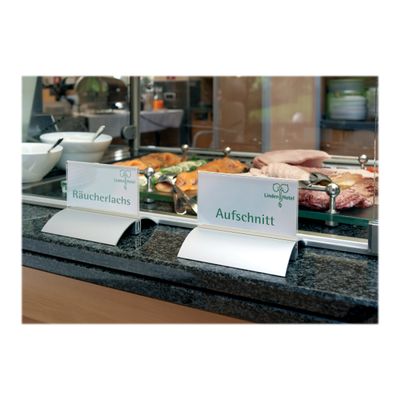 Durable - 2 Porte-noms rigides - 52 x 100 mm