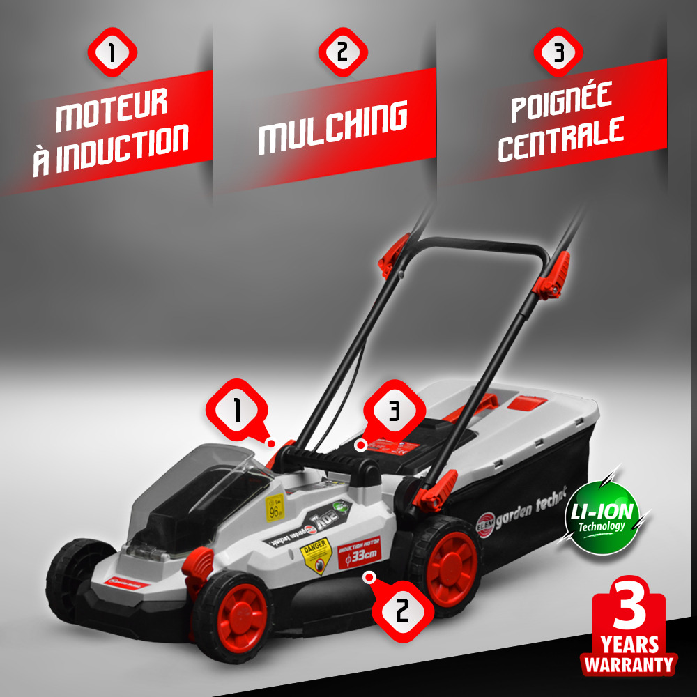 Kit 3 machines rechargeables 20v max + 2 batteries