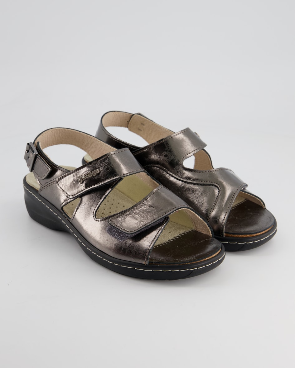 Hickersberger Kräuterschuhe Pantoletten in Silber