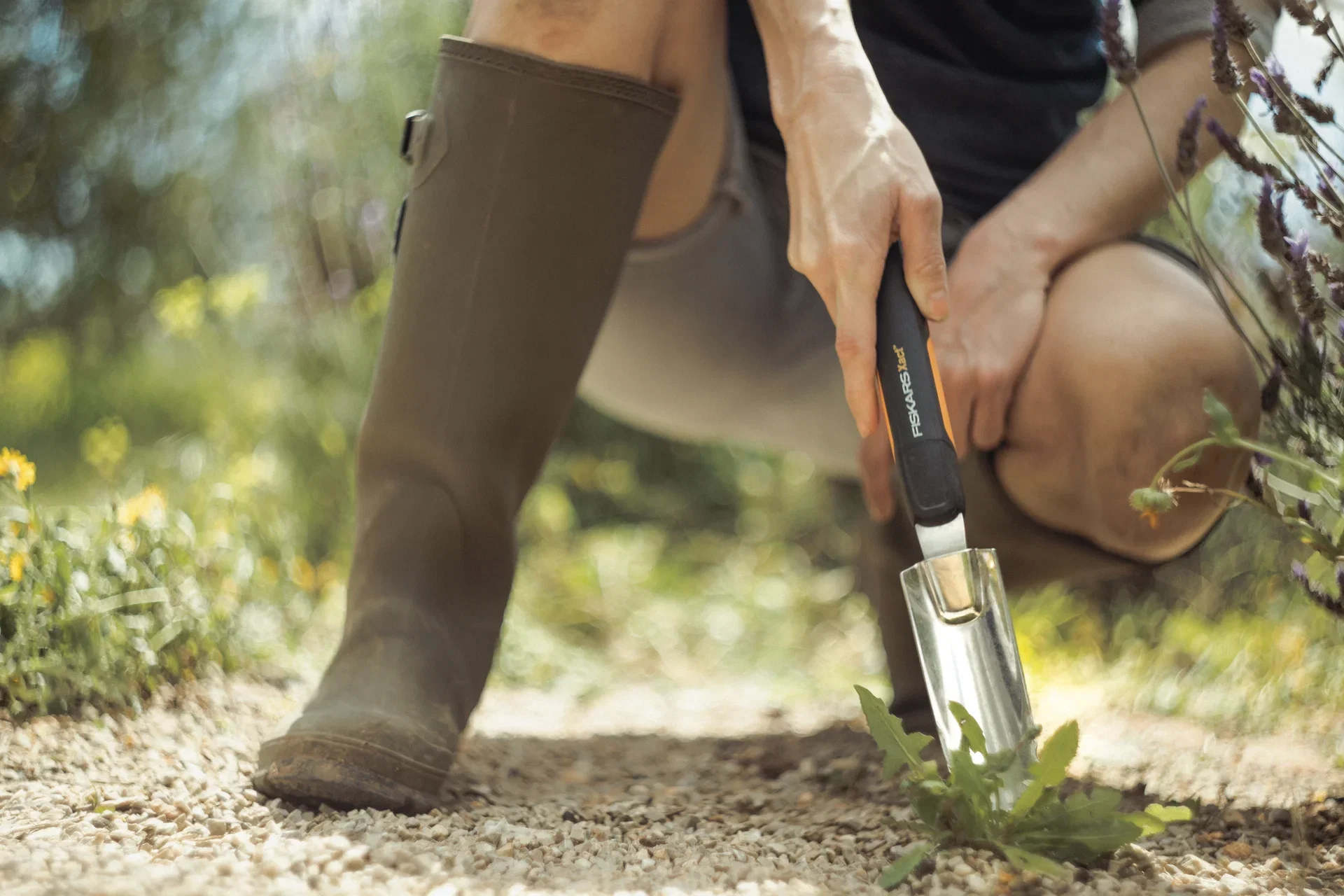 Fiskars Løvetannstikker Xact Lengde 39,5 cm