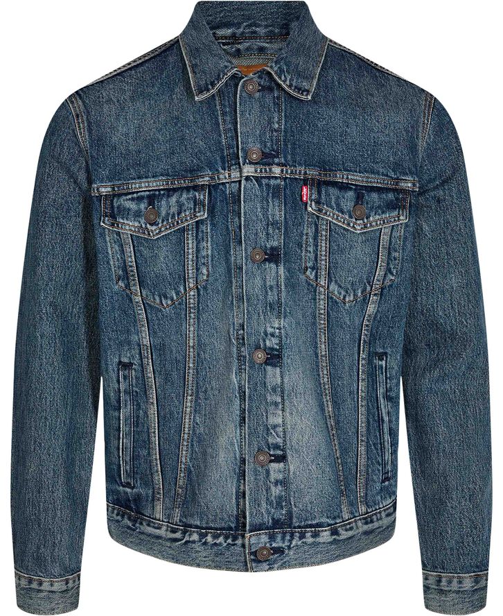 Levi's THE TRUCKER JACKET BROADWAY TE Mørkeblå