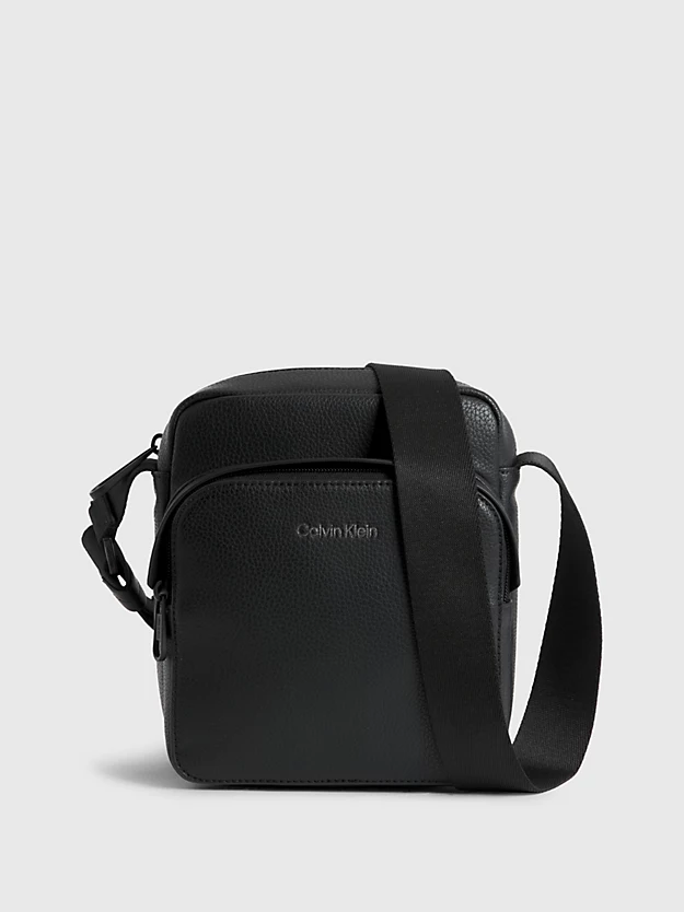 Bolsa de ombro pequena para repórter
