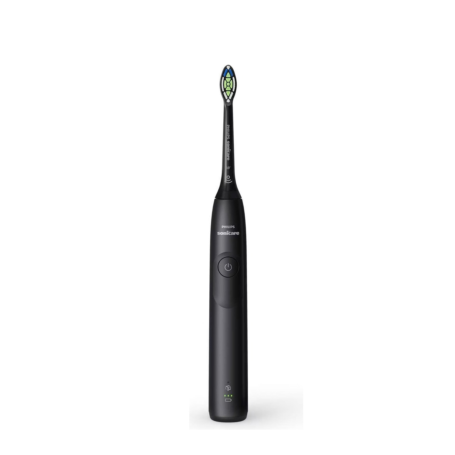 (2er Set) Sonicare 5300 Elektrische Zahnbürste Schallzahnbürste mit Induktiver Ladestation   Aufbewahrungsbox (HX7109/01) - Schwarz / Weiss