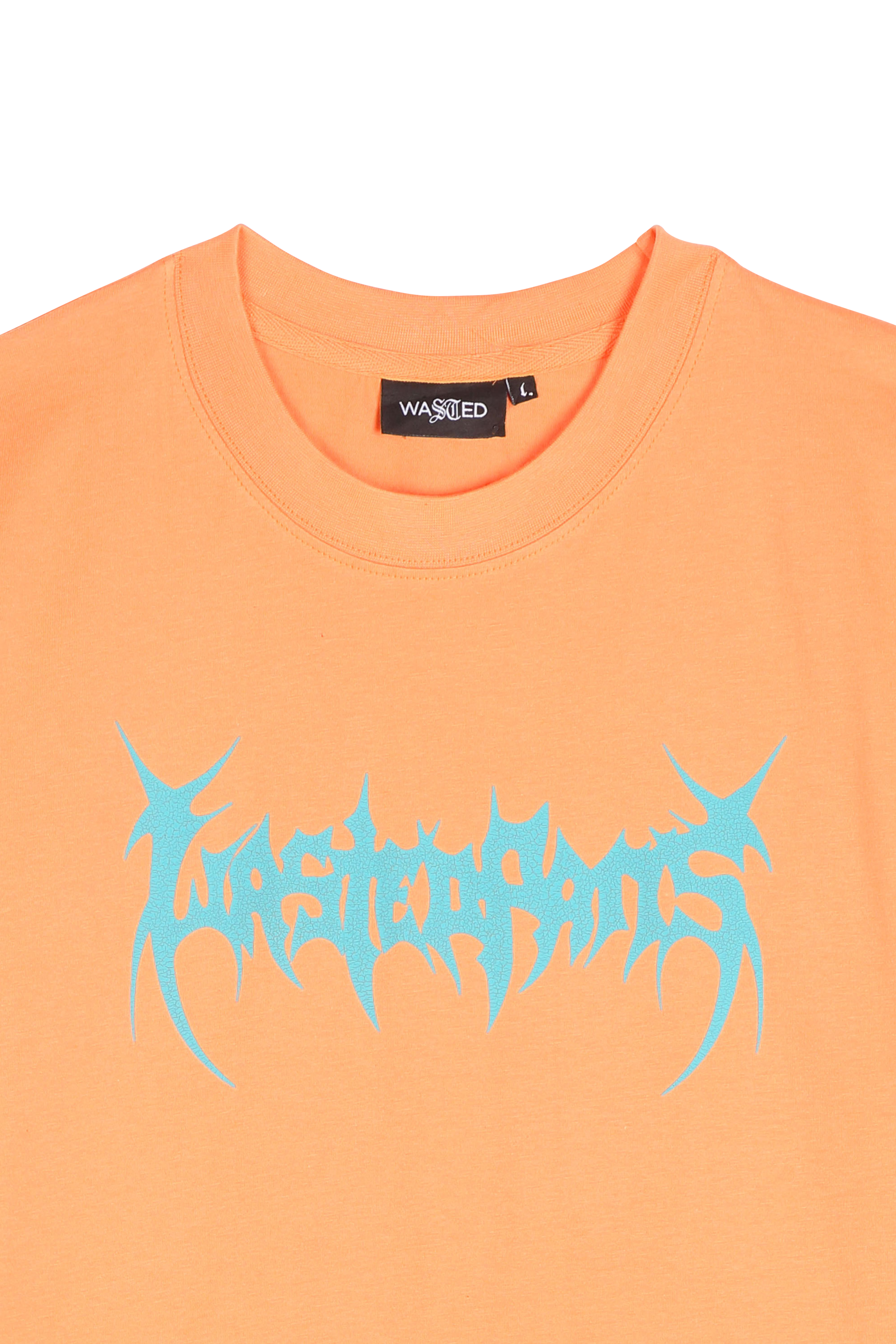 WASTED T-shirt MORTEM Orange