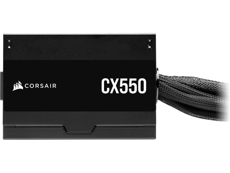 Corsair Netzteil CX Series CX550 550 W Leises Netzteil mit 80 PLUS Bronze-Zertifizierung