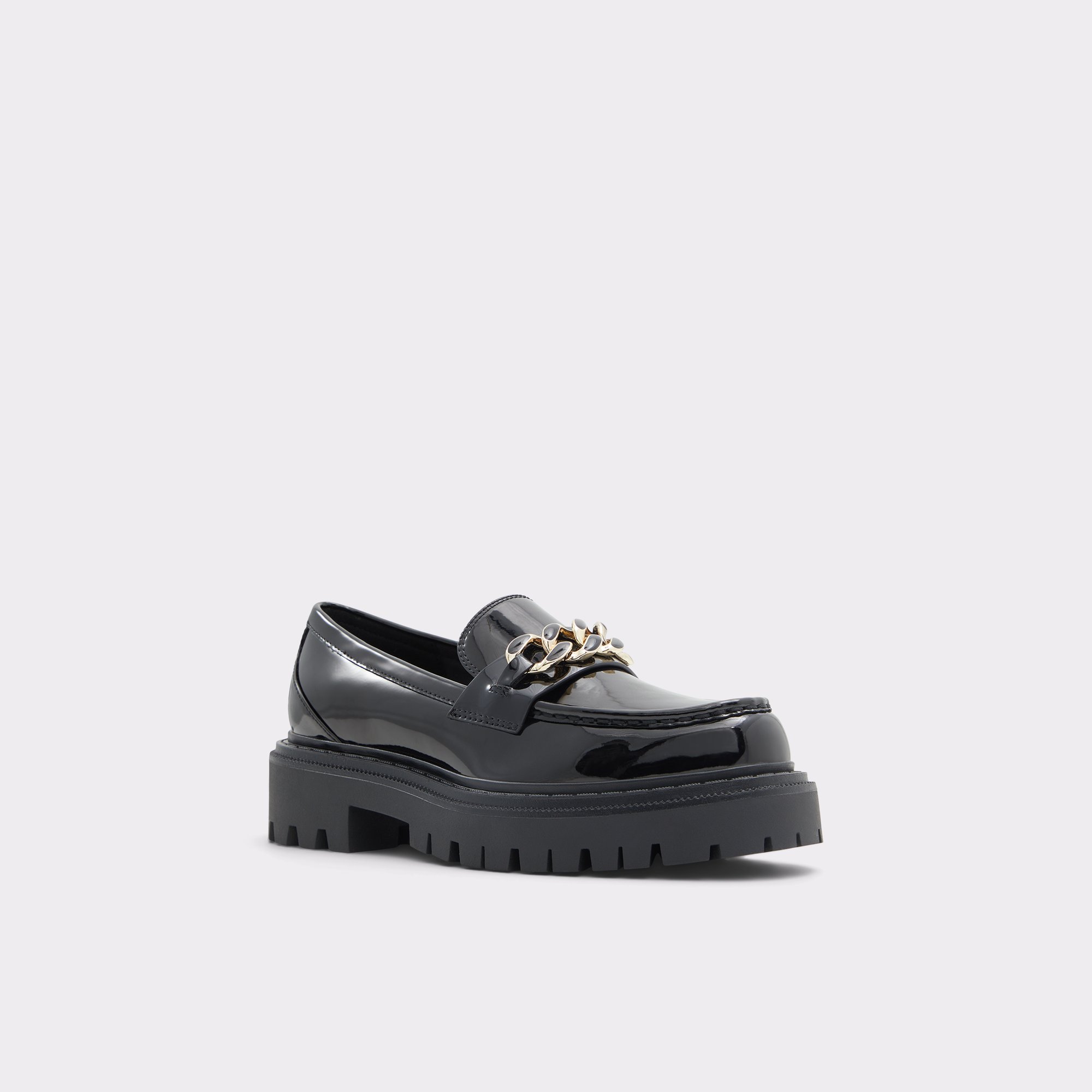 Brixton Black Synthetic Patent Women Loafers & Oxfords | ALDO Canada