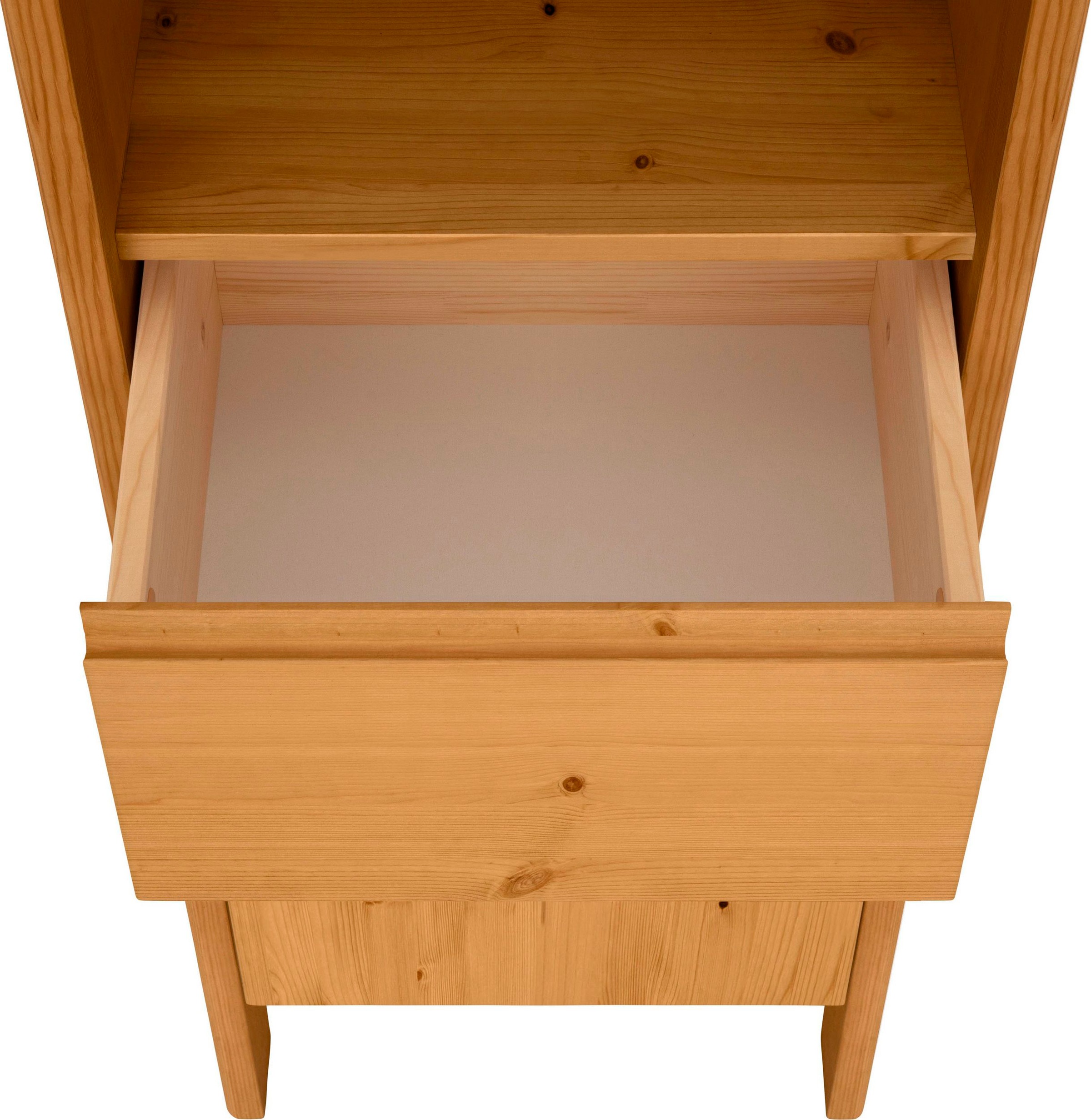 GOODproduct Hochschrank »Jorrick« Breite 40 cm, Massivholz Kiefer mit Bio Öl/Wachs behandelt